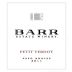 Barr Estate Winery Petit Verdot 2011 Front Label