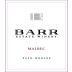 Barr Estate Winery Malbec 2011 Front Label