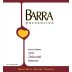 Barra of Mendocino Zinfandel 2011 Front Label