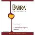 Barra of Mendocino Cabernet Sauvignon 2013 Front Label