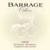 Barrage Cellars Double Barrel Cabernet Sauvignon 2009 Front Label