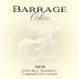 Barrage Cellars Double Barrel Cabernet Sauvignon 2008 Front Label