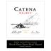 Catena Malbec 2015 Front Label