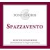 Fontemorsi Organic Winery Montescudaio Spazzavento Rosso 2011 Front Label
