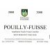 Francois D'Allaines Pouilly-Fuisse 2008 Front Label