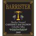 Barrister Winery Bacchus Vineyard Cabernet Sauvignon 2005 Front Label
