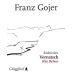 Franz Gojer Sudtiroler Alte Reben Vernatsch 2013 Front Label