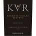 Beringer Knights Valley Reserve Cabernet Sauvignon 2013 Front Label