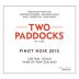 Two Paddocks Pinot Noir 2015 Front Label