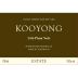 Kooyong Estate Pinot Noir 2015 Front Label