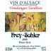 Frey-Sohler Vendanges Tardives Pinot Gris 2008 Front Label