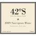 Frogmore Creek Wines 42 S Degrees South Sauvignon Blanc 2009 Front Label