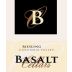 Basalt Cellars Riesling 2015 Front Label