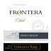 Frontera Concha y Toro Pinot Grigio 2014 Front Label