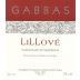 Gabbas Cannonau di Sardegna Lillove 2009 Front Label