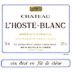 Chateau L'Hoste-Blanc Bordeaux Rouge 1997 Front Label
