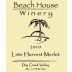 Beach House Winery Late Harvest Merlot 2010 Front Label