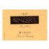 Benziger Sonoma County Merlot 1997 Front Label