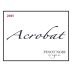 Acrobat Pinot Noir 2015 Front Label