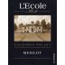 L'Ecole 41 Columbia Valley Merlot 2014 Front Label