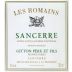 Gitton Pere et Fils Sancerre Les Romains Blanc 2012 Front Label