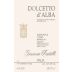 Giuseppe Giacosa Dolcetto d'Alba Madonna Como 2013 Front Label