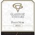 Gladstone Vineyard Pinot Noir 2013 Front Label