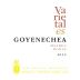 Goyenechea Roble Malbec 2012 Front Label