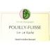 Daniel & Julien Barraud Pouilly-Fuisse La Roche 2015 Front Label