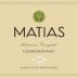 Matias Santa Lucia Highlands Soberanes Vineyard Chardonnay 2014 Front Label