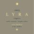 Sean Thackrey Knights Valley Lyra Viognier 2013 Front Label