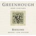 Greenhough Riesling 2013 Front Label