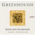 Greenhough Gewurztraminer 2009 Front Label