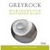 Greyrock Marlborough Sauvignon Blanc 2013 Front Label