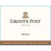 Groote Post Shiraz 2012 Front Label