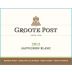 Groote Post Sauvignon Blanc 2012 Front Label