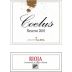 GrupoYllera Rioja Coelus Reserva 2001 Front Label