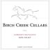 Birch Creek Cellars Cabernet Sauvignon 2012 Front Label