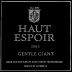 Haut Espoir Gentle Giant Red 2006 Front Label