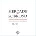 Herdade do Sobroso Tinto 2008 Front Label
