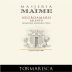 Tormaresca Negroamaro Salento Masseria Maime 2012 Front Label