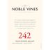 Noble Vines 242 Sauvignon Blanc 2016 Front Label