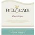 Hill & Dale Wines Pinot Grigio 2014 Front Label