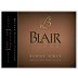 Blair Estate Meador Vineyard Pinot Gris 2013 Front Label