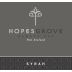 Hopes Grove Vineyard Syrah 2011 Front Label