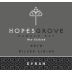 Hopes Grove Vineyard Silver Lining Syrah 2010 Front Label