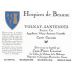 Hospices Civiles de Beaune Volnay-Santenots Cuvee Gauvain Premier Cru 2005 Front Label