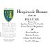 Hospices Civiles de Beaune Beaune Cuvee Dames Hospitalieres Premier Cru 2010 Front Label
