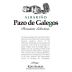 Pazo de Galegos Albarino 2016 Front Label