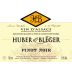 Huber & Bleger Pinot Noir 2013 Front Label